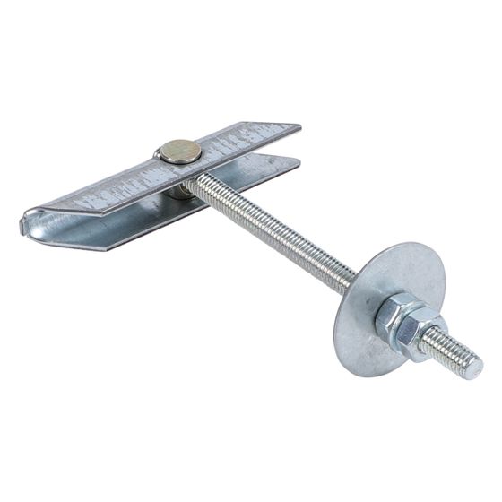 Walraven Kippdübel Gewindebolzen mit U-Profil, M6x100mm, elektrolytisch verzinkt