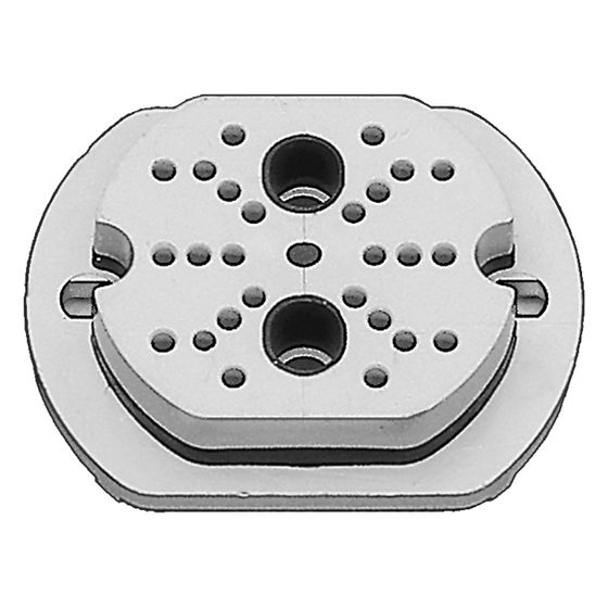 Walraven Bismat Schiene Schalltrenner 54x18mm, ABS, EPDM, 0835001