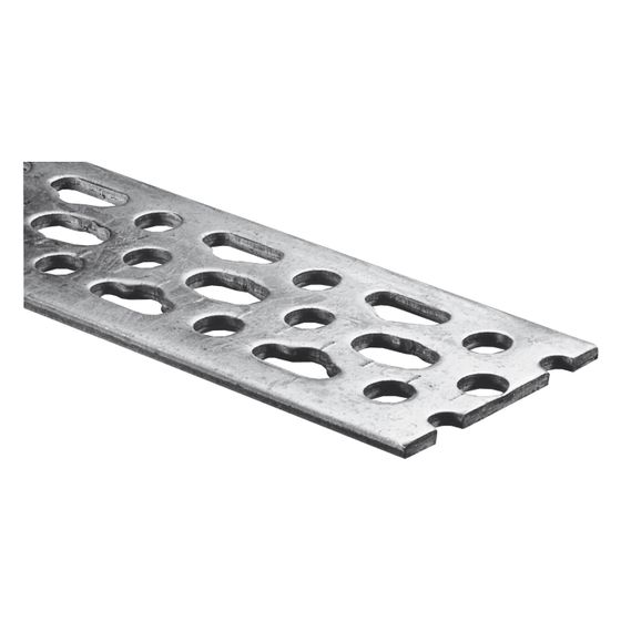 Walraven Bismat Schiene 2000x50x3mm, zur Befestigung von Sanitärarmaturen, Stahl elektrolytisch verzinkt