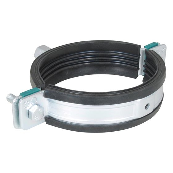 Walraven Schwerlastschelle HD1501 M8/M10, BUP 40-45mm Zweischrauben-Rohrschelle, EPDM