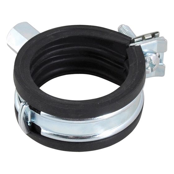 Walraven Bismat Rohrschelle Flash, 53-56mm M8 mit Schnellverschluss, EPDM, Stahl elektrolytisch verzinkt