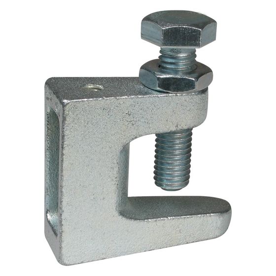 Walraven Trägerklammer Modell C, Dicke bis 26mm, Schraube M10 Durchgangsloch 13mm, Gusseisen