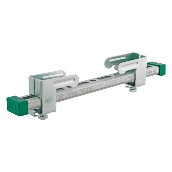 Walraven Trägerklemmset 30x15mm 5-teilig, M8 Länge 400mm bis Flanschstärke 20mm, elektrolytisch verzinkt