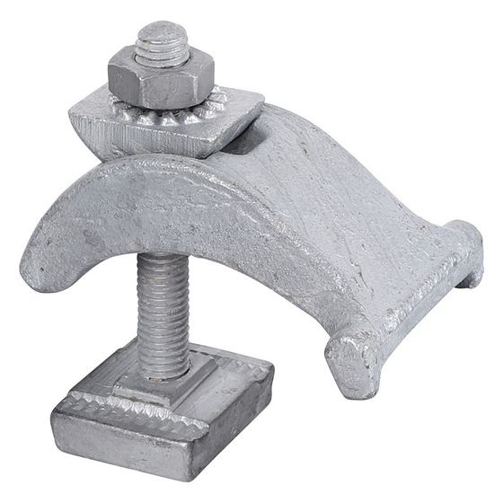Walraven Strut Trägerklammer Schwerlast, 72x52x80mm bis Flanschstärke 35mm, feuerverzinkt