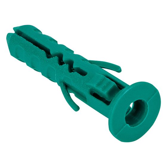 Walraven Nylondübel WEP-C PA6, 10x50mm Standard-Kunststoff-Spreizdübel, Grün