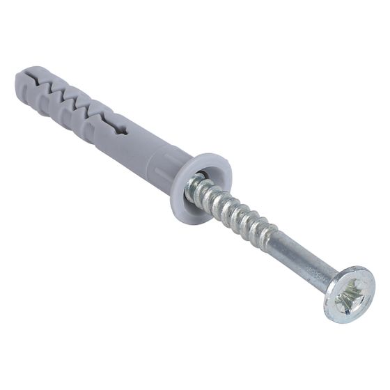 Walraven Einschlagdübel-Set WNP PA6 und elektrolytisch verzinkt 6x60mm