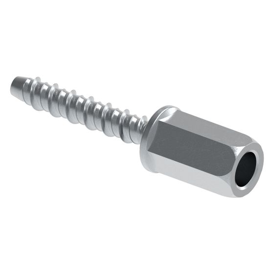 Walraven Betonankerschraube W-LX-N 6x35mm, Innengewinde M8/M10 und SW13, für un-/gerissenen Beton, elektrolytisch verzinkt