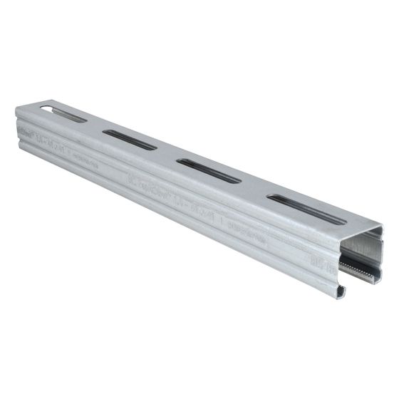Walraven RapidStrut Montageschiene, Trapezblechschiene C-Profil 41x41mm Länge 1,0m Stärke 1,5mm, sendzimirverzinkt