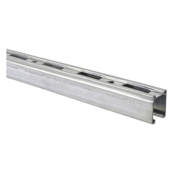 Walraven RapidStrut Montageschiene DS 5 BUP, C-Profil mit cm-Skala 41x51mm Länge 2m Stärke 2mm