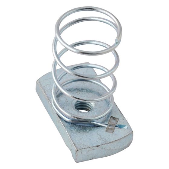 Walraven Strut Schiebemutter M12, 19x34x42mm mit Feder 33mm, feuerverzinkt, 6518212
