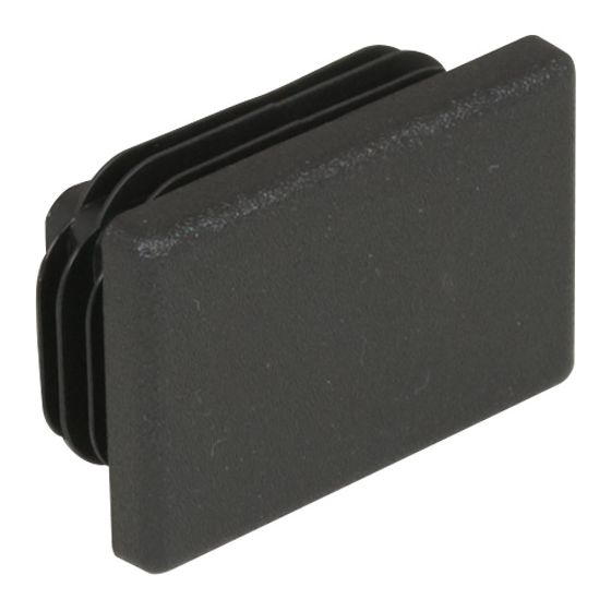 Walraven Schienenendstopfen für Schiene 30x45mm, Polyethylen, Schwarz