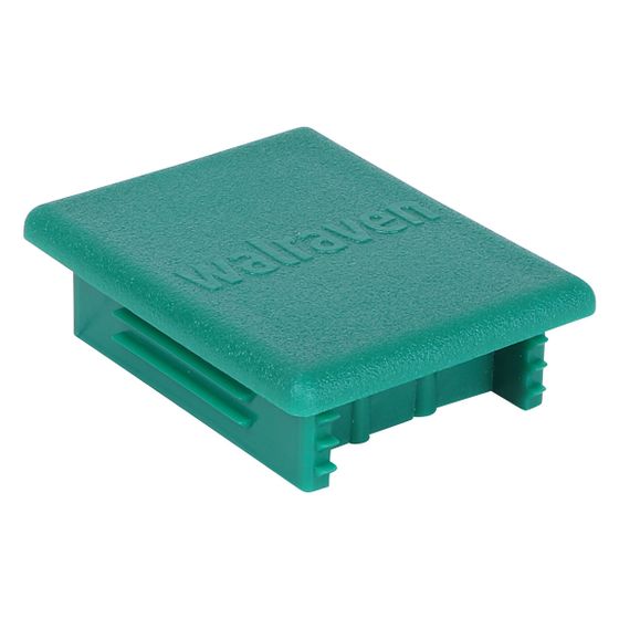 Walraven Strut Schienenendstopfen für Schiene 41x51mm, Polyethylen, Grün