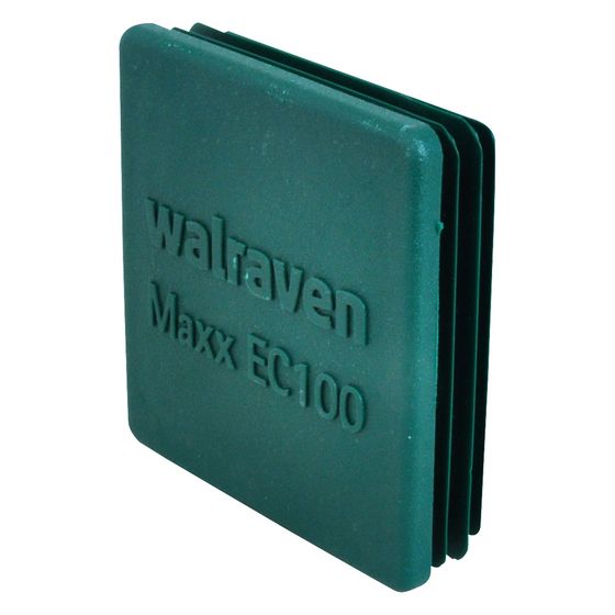 Walraven Maxx Profilendstopfen EC100 100x100x33mm, Polyethylen, Grün