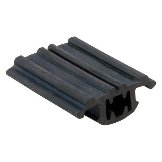Walraven Strut Schienendämmprofil 48,5x18mm, Länge 50mm nach DIN 4109, EPDM, Schwarz
