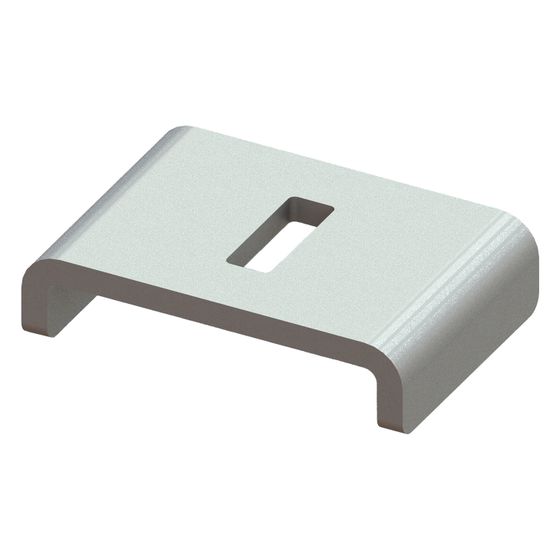 Walraven Maxx U-Halteplatte UB100, mit Loch 40x14mm, für Maxx Profile, feuerverzinkt