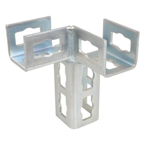 Walraven PushStrut Knopfverbinder 3D L, 111x149x45mm, elektrolytisch verzinkt