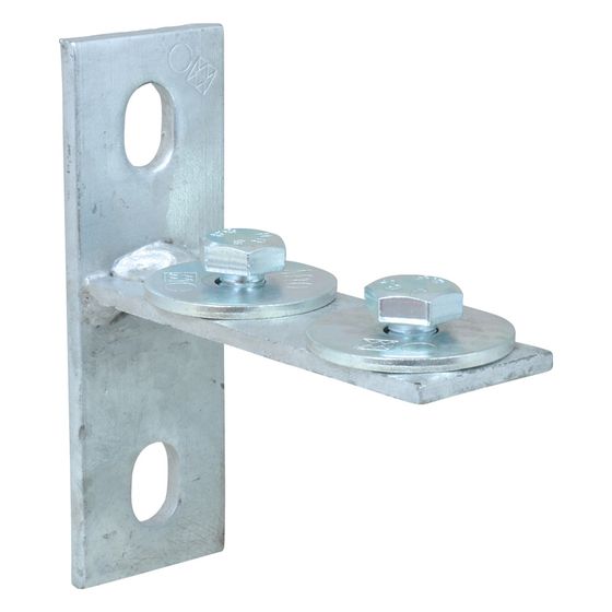 Walraven Strut Stirnflansch waagerecht, für RapidStrut-Schienen 41x21/41/21D, elektrolytisch verzinkt