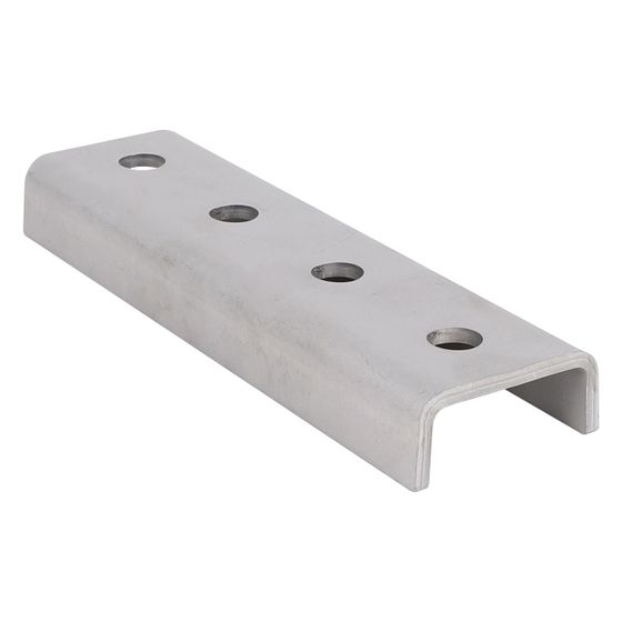 Walraven Strut Längsverbinder U-Form, 4xLoch 12mm für 41x21, Edelstahl V4A