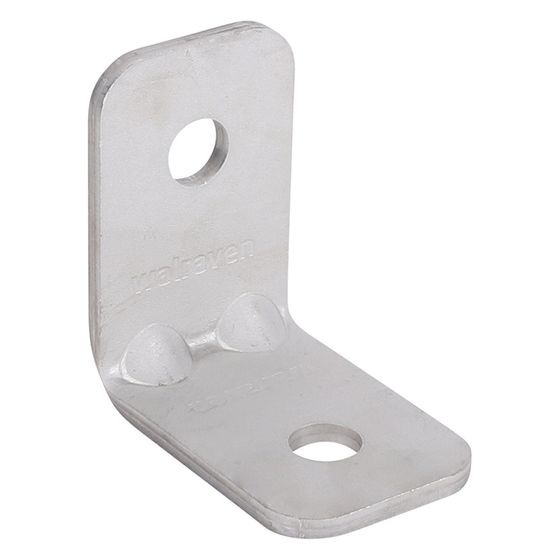 Walraven Strut Schienenverbinder 90 Grad, 62x40x62mm mit 2-Loch 12, Edelstahl 1.4404