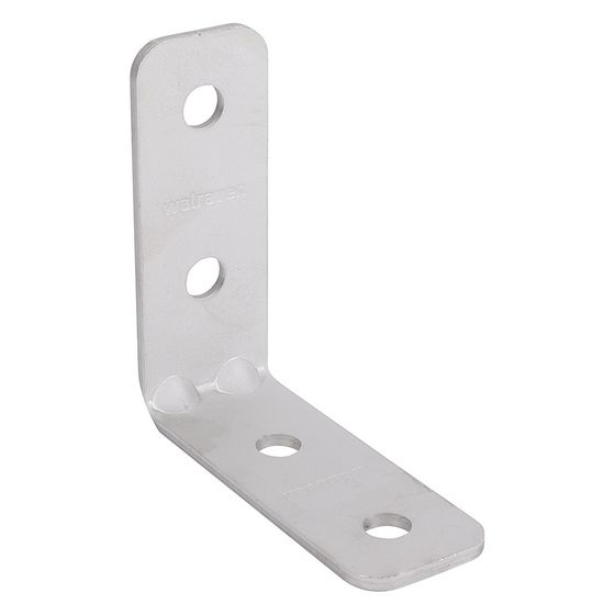Walraven Strut Schienenverbinder 90 Grad, 110x40x110mm mit 4-Loch 12, Edelstahl 1.4404