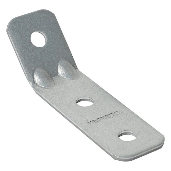 Walraven Strut Schienenverbinder 135 Grad, 110x52mm kurz/lang 4-Loch, BUP Stahl