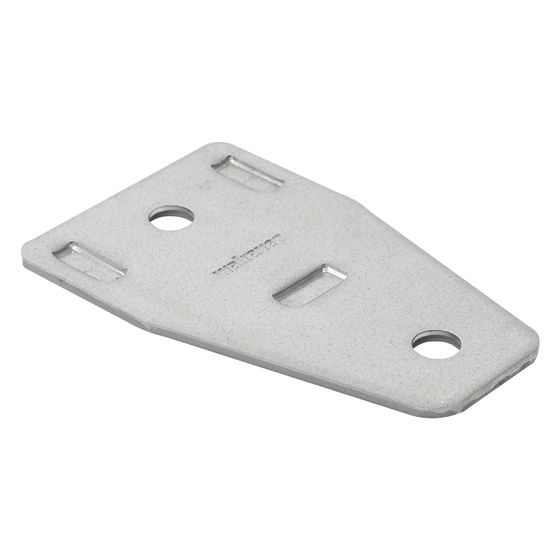Walraven Strut Schienenverbinder T flach, 131x80mm für T-Konstruktionen, BUP Stahl