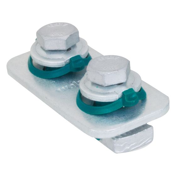Walraven RapidStrut Längsverbinder flach, 82x40x31mm 2x M10 vormontiert, BUP