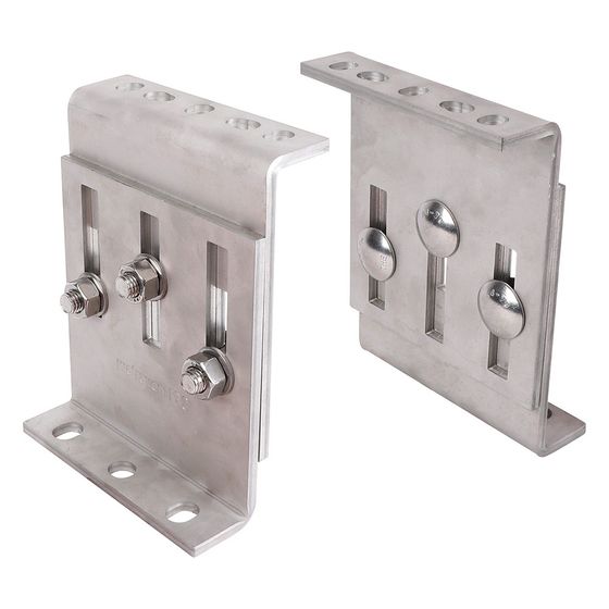Walraven Fixpunktkonsolensatz FPC medium, M12 stufenlos verstellbar, Edelstahl 1.4404
