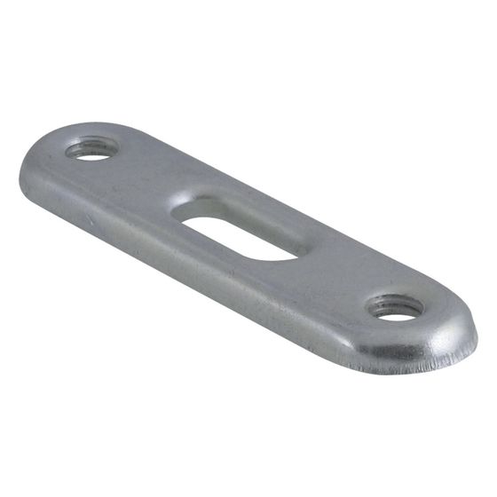 Walraven Duplo Schellen-Grundplatte, 105x20x5mm, 2x Innengewinde M8 Abstand 85mm, Stahl elektrolytisch verzinkt