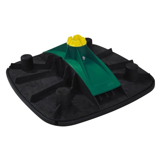 Walraven Yeti Montagefuß 480 mit Antivibrationsmatte, vertikal 7/360 Grad, für RapidStrut-Schienen 41x41/51mm