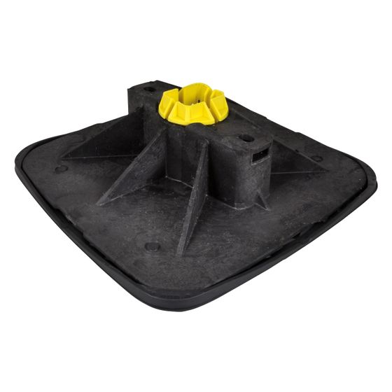 Walraven Yeti Montagefuß 335 mit Antivibrationsmatte, 360 Grad drehbar, für RapidStrut-Schienen 41x41/51mm