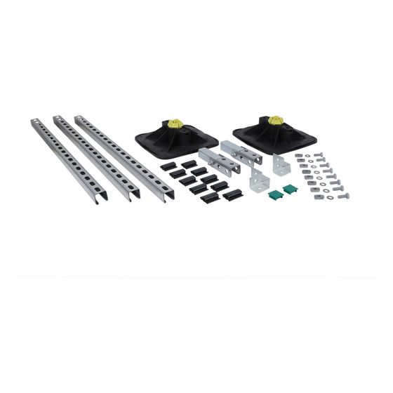 Walraven Yeti Luftkanal-Set 335, H-Satz mit 2x Montagefuß und Matten, BUP