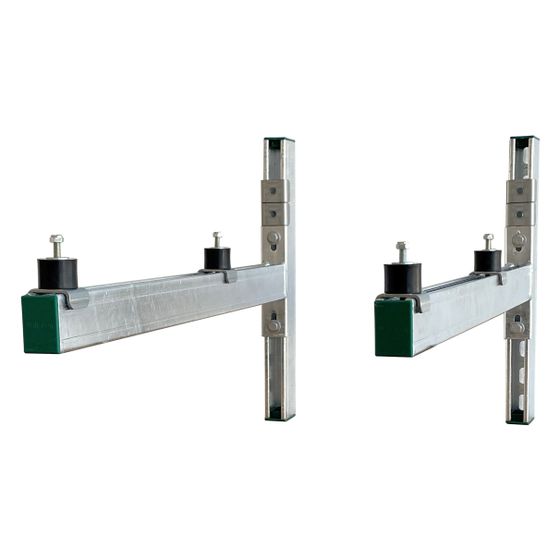 Walraven Strut Wandkonsolen-Set 62 H, Länge 750mm für Wandbefestigung, feuerverzinkt