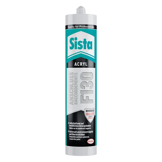 Walraven Sista Acryl F130, für Anschlussfugen innen und außen, 300ml, Weiß