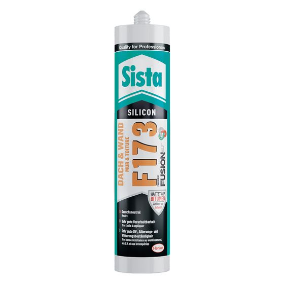 Walraven Sista Dach- und Wand-Silikon F173 Fusion, neutralvernetzend, Transparent, 300ml