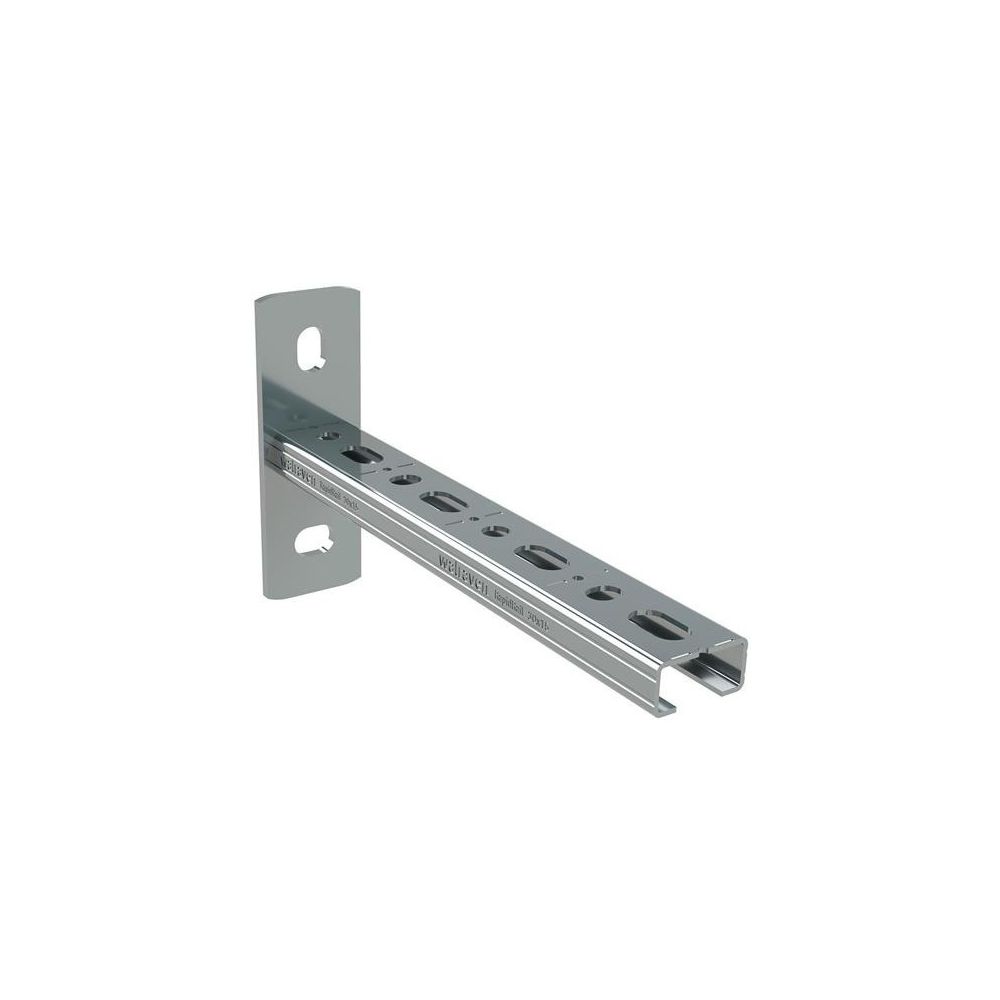 Walraven Wandkonsole RapidRail 30x15 ev L: 300 mm mit Schnittmarkierungen... WALRAVEN-66031530 8719942084710 (Abb. 2)
