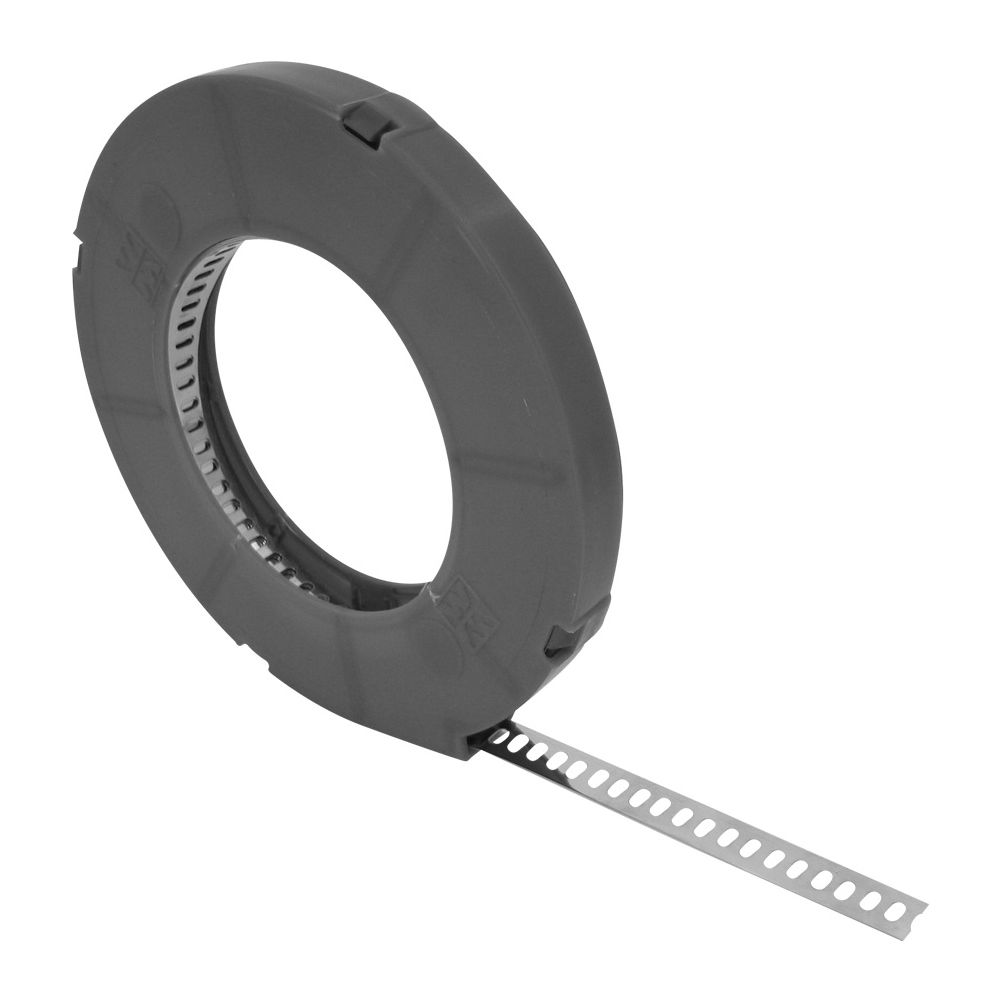 Walraven Lochband IKS-2000 13x0,4mm 20m Rolle für Schilderhalter, Edelstahl V4A... WALRAVEN-0200300 8712993301621 (Abb. 2)