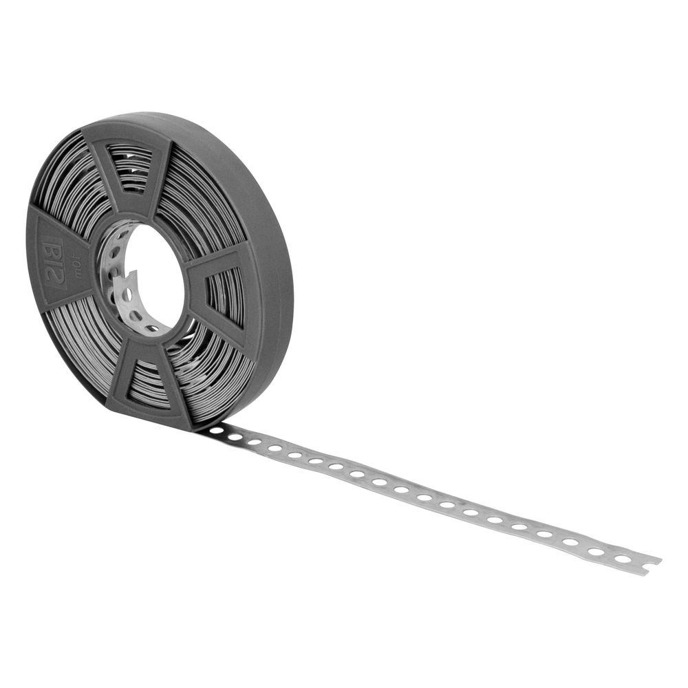 Walraven Montageband 17x1mm Länge 10m Lochbild 7mm, sendzimirverzinkt... WALRAVEN-0830017 8712993083114 (Abb. 2)