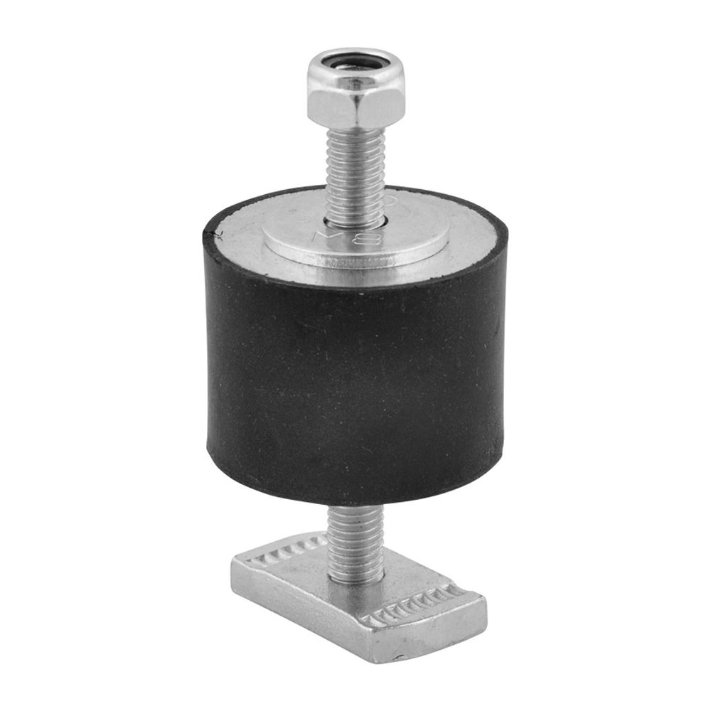 Walraven Schalldämmelement Typ A M8x23mm vormontierte, für Geräte 76x40mm M8, für Str... WALRAVEN-4125010 8712993818501 (Abb. 2)