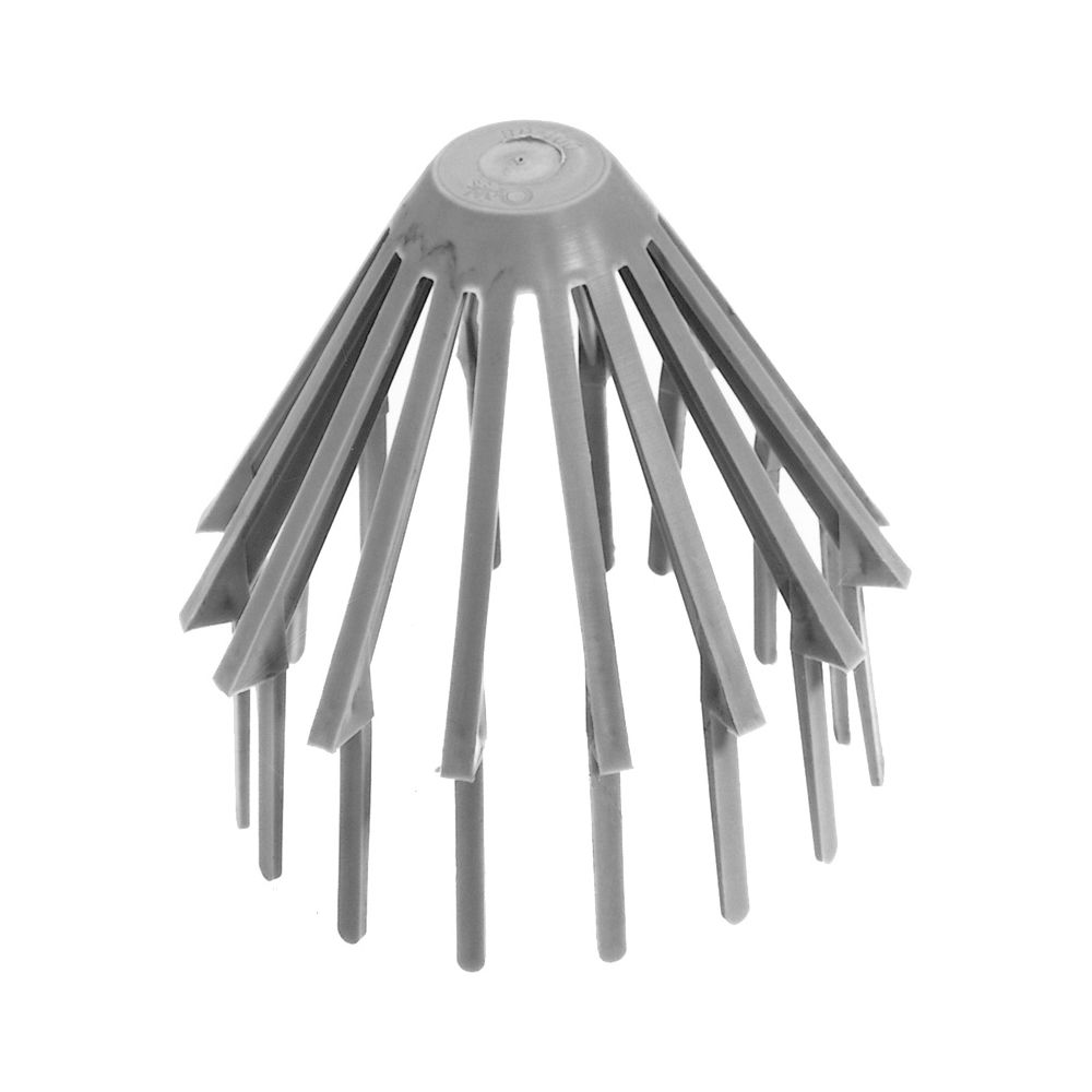Walraven Laubfanggitter, 83x83x68mm für Rohrdurchmesser 60-75mm, Polypropylen, Grau R... WALRAVEN-5952060 8712993002764 (Abb. 2)