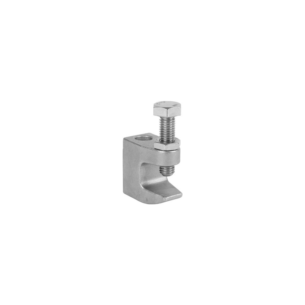 Walraven Trägerklammer Modell C, Dicke bis 16mm, Schraube M10 Durchgangsloch 9mm, Ede... WALRAVEN-6007408 8719942059763 (Abb. 2)