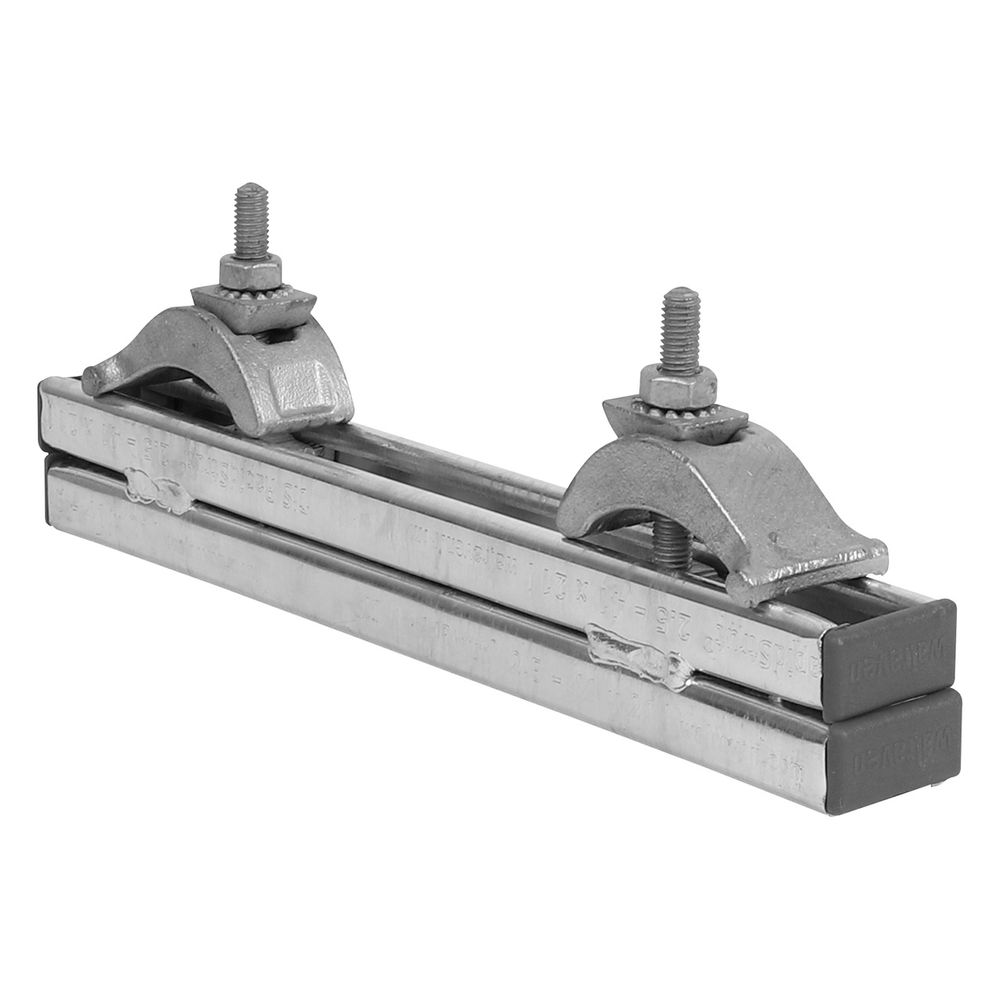 Walraven Strut Trägerklemmset 41x21D, 41x110x400mm bis Flanschstärke 35mm, feuerverzi... WALRAVEN-6073400 8712993541966 (Abb. 2)