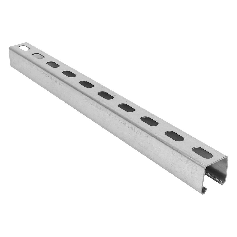 Walraven RapidStrut Montageschiene, C-Profil 41x41mm Länge 2m Stärke 2mm, Stahl sendz... WALRAVEN-6505242 8712993609543 (Abb. 2)