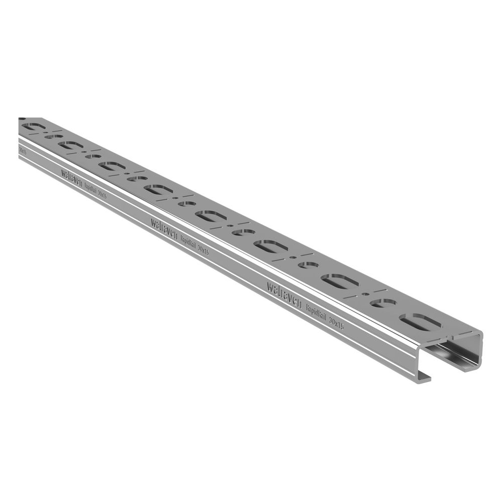 Walraven RapidRail Montageschiene C-Profil, 30x15mm Länge 2m mit Schnittmarkierunge... WALRAVEN-650530152 8719942084222 (Abb. 7)