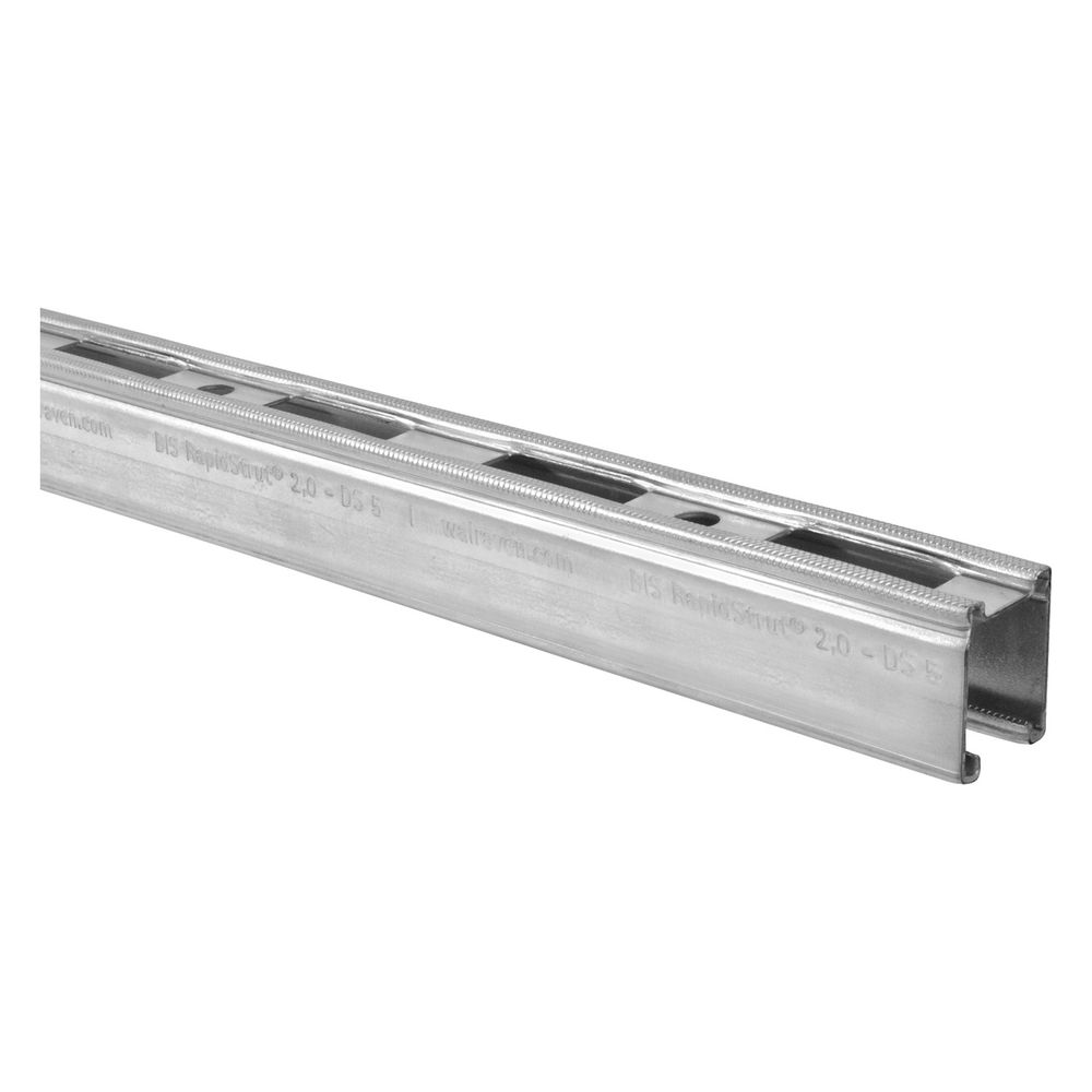 Walraven RapidStrut Montageschiene DS 5 BUP, C-Profil mit cm-Skala 41x51mm Länge 2m ... WALRAVEN-65058252 8712993005079 (Abb. 2)