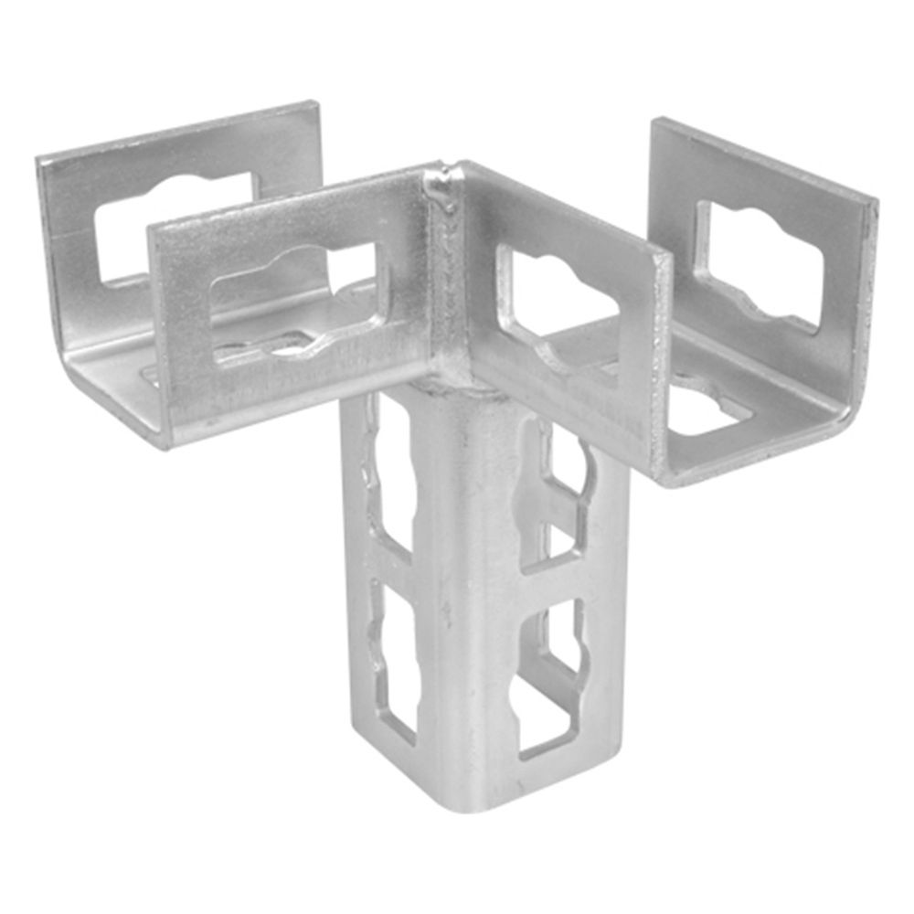 Walraven PushStrut Knopfverbinder 3D L, 111x149x45mm, elektrolytisch verzinkt... WALRAVEN-6594030 8712993984602 (Abb. 2)