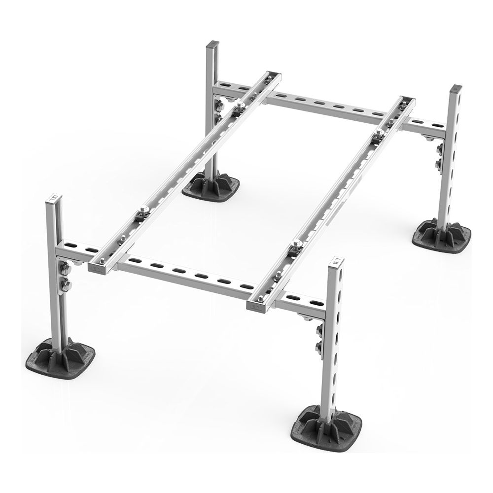 Walraven Yeti Rahmenkonstruktion 130, mit 4x Montagefuß und Matten, für Schienen 41x... WALRAVEN-67685532 8719942032346 (Abb. 2)