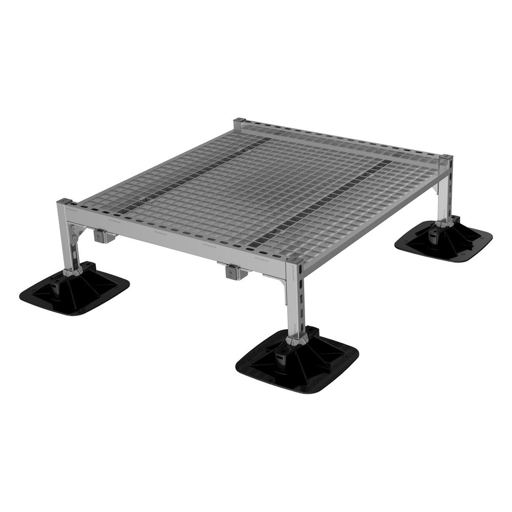 Walraven Yeti Laufweg-Set 335, mit 1000x1000mm Plattformgitter, 4x Montagefuß und Ma... WALRAVEN-67685801 8719942062701 (Abb. 2)