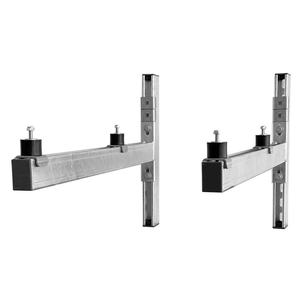 Walraven Strut Wandkonsolen-Set 62 H, Länge 750mm für Wandbefestigung, feuerverzinkt... WALRAVEN-6901975 8719942096386 (Abb. 2)