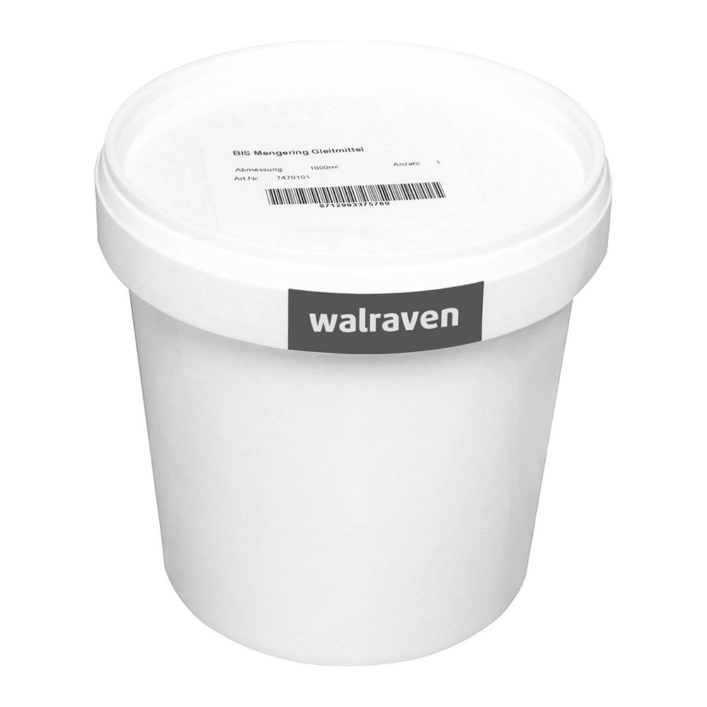 Walraven Mengering Gleitmittel biologisch abbaubar für Mengering Fix, Eimer 1000ml... WALRAVEN-7470101 8712993375769 (Abb. 2)